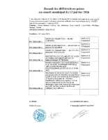 1. DELIB CM 13.01.2026